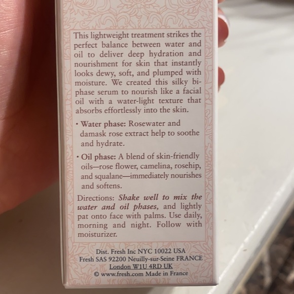 FRESH Rose Deep Hydration Oil Infused Serum - Picture 3 of 5